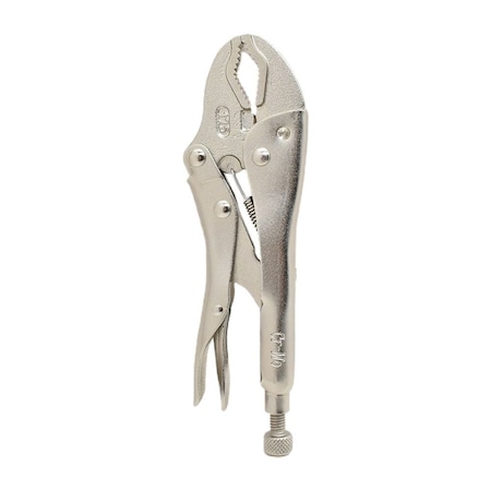 Superior Steel 7 Inch Vise Grip Curved Jaw Locking Plier PL7V