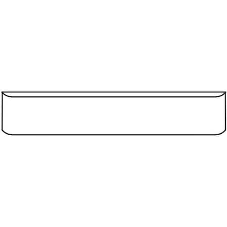 Replacement For Peterbilt 378 Sfa Year 1990 18 In Blank Chrome Bumper 7 Gauge Whand Formed Ends And