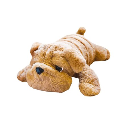 Bouncybands Happy Hugs Sensory Weighted Plush Bulldog LPBD