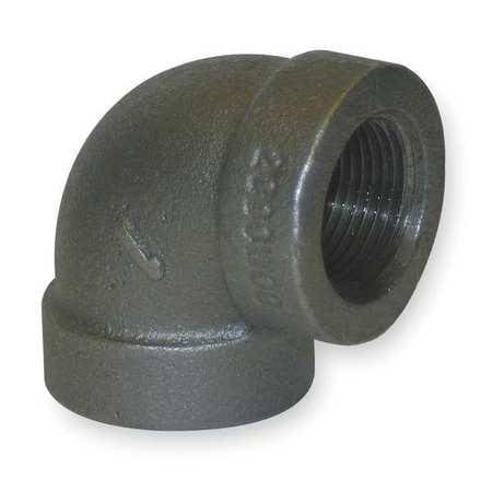 Msi Products 1/2in INDUSTRIAL 300lb Black Malleable Iron 90 Elbow A2910008