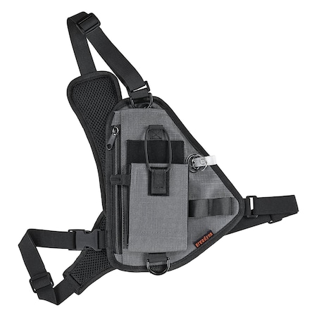 Ergodyne Barcode Scanner Holster, Gray, Polyester 3145