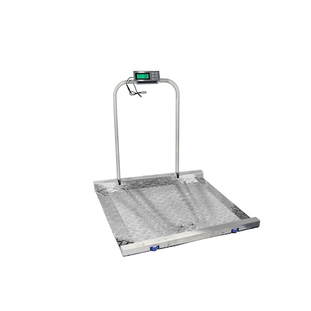 Bubblefast Wheelchair Scales - 800 x 0.2lb LWC-P 800