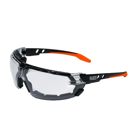 Klein Tools Low-Profile Gasket Clear Glasses 03608