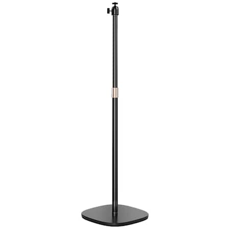 Delton Tilt/Rotate Floor Projector Stand with Height Adjustable 33 - 47, Black 190S
