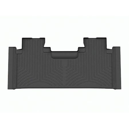 Weathertech Black, Rear FloorLiner for Vinyl Floors 4410127V
