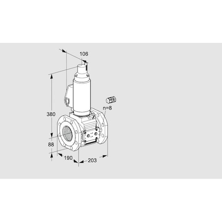 Honeywell Kromschroder VAS780F05LWGL3E/PP/PP KS88207222