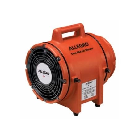 Allegro Industries Plastic Com-Pax-Ial Blowers, 1/3 hp, 115 VAC, 5 ft. Electric Cord 037-9533