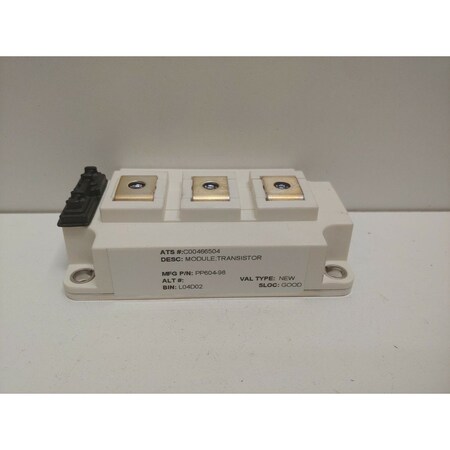 Pillar PILLER IGBT TRANSISTOR MODULE PP604-98 | Zoro
