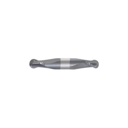 Monster Tool 2 Flute Double End Stub Length Ballnose End Mill, 3/64in diameter, AlTiN Finish 240-031010