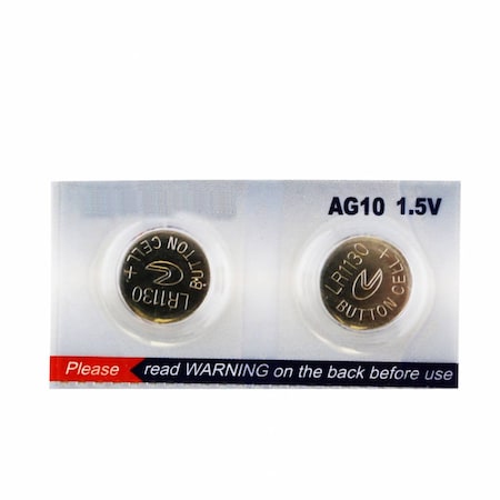 Rpi Button Cell Battery, Type 389, 1.5 Volt, 2 per Package, 2PK 700214