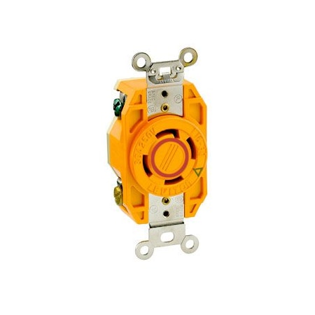 Leviton Industrial Grade Receptacle 30 Amp, 250 Volt 3-Phase 2720-IG