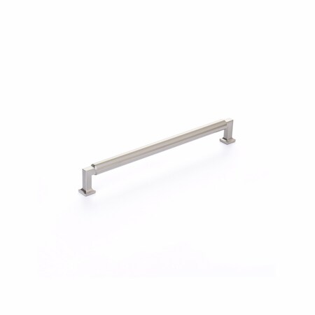 Schaub 10in Center to Center Haniburton Cabinet Pull Satin Nickel Finish 480-15
