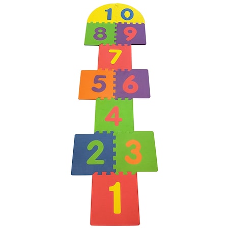 Kore Design Foam Play Mat for Kids, Interlocking Hopscotch KDFM-3202