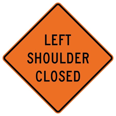 Sign Solutions Usa Traffic Sign, 18 in Width, Aluminum Sign, Diamond DUS10DFO1818W21-5aL