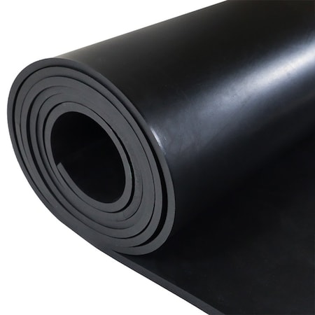 Rubber-Cal EPDM, Commercial Grade, 70A, 3/8 in x 36 in, 25ft 02-K209-0375-25