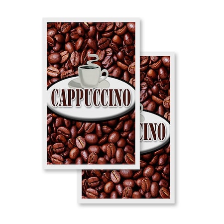 Signmission Cappuccino, Vinyl Decals Only 24 Inch x 36 Inch, Vinyl Decal, 2PK DSB-2436-2PACK-Cappuccino