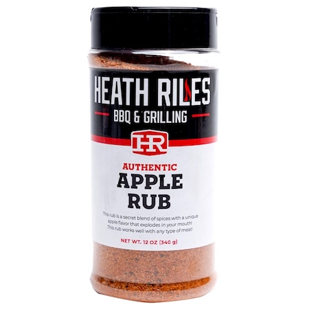 Heath Riles Bbq Apple BBQ Rub 12 oz HRB0007