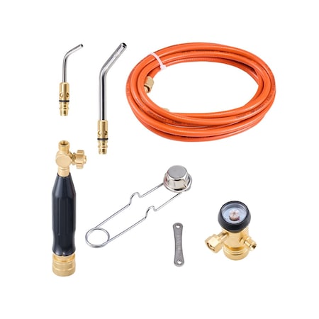 Vevor Air Acetylene Torch Kit Gas Torch and Welding Kit W/ Hose Regulator Valve 1C020-0062