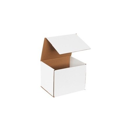 Bubblefast 50-10 x 8 x 8'' White Corrugated Mailers, 50PK BFM1088