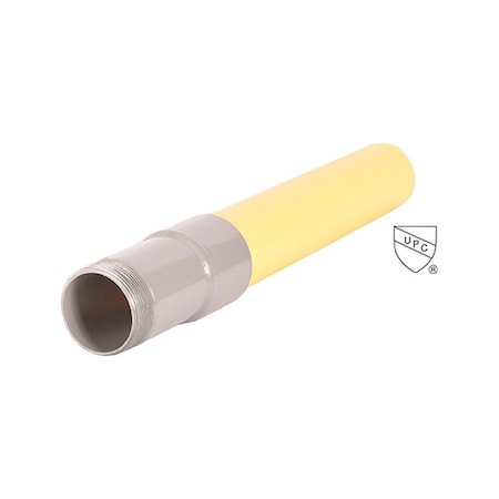 Home-Flex Underground 0.75 Insert x 0.75 in. Dia. MIP Polyethylene Gas Pipe Transition HO6398