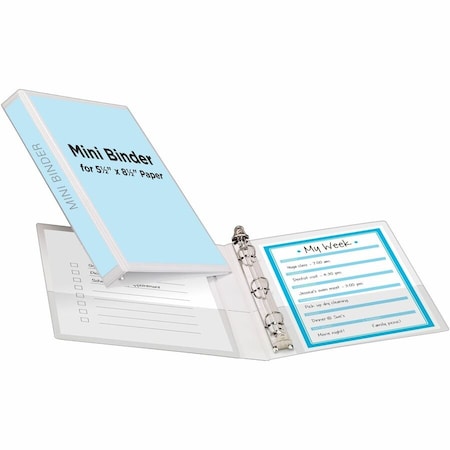 Avery Mini Durable View 3 Ring Binder, 0.5 in R 27726
