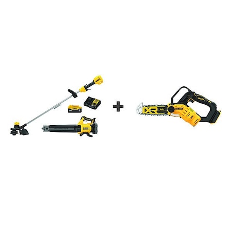 Dewalt DW 20V STRING AND BLOWER - COMBO DCKO215P1/DCCS623B