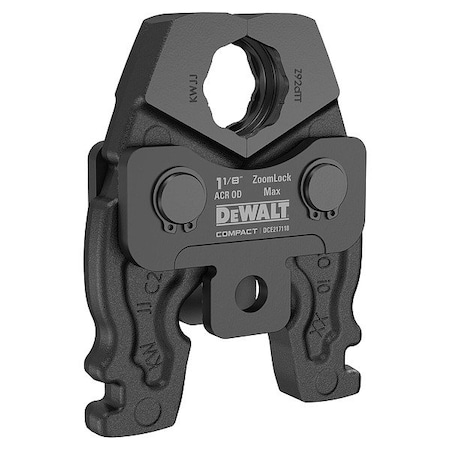 Dewalt Press Jaw, Steel, Compact DCE217118