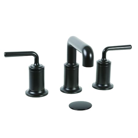 Speakman Widespread Faucet, 1.2 GPM, Matte Black SB-4621-MB