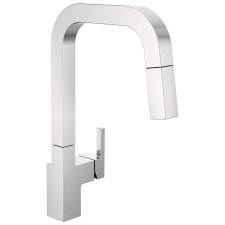 Delta Junction Single-Handle Pull-Down Kitchen Faucet In Chrome 19825LF