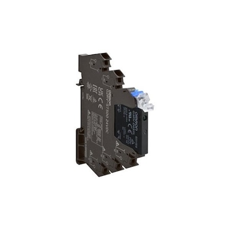 Omron DIN Rail, Slim General Purpose Relay, 6 A, Spring Terminal G3RV-ST500-D DC24