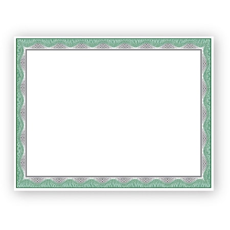Geographics Silver Foil Award Certificates - 65 lb Basis Weight - 11in Width - Inkjet, Laser Compatible, 8PK 48763