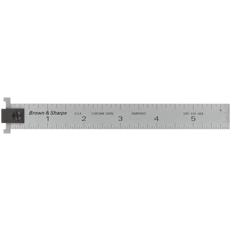Homestead 6 in. Stainless Steel Rule HO1616319