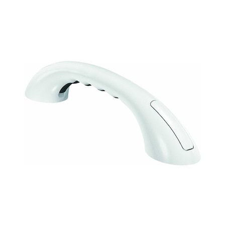 C S I Donner Designer Hand Grip Grab Bar White With Rubber LR2250DW