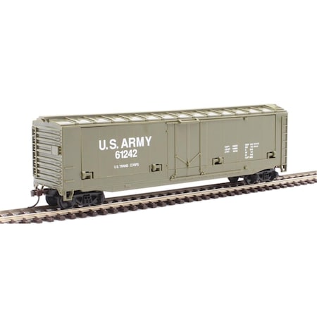 Rock Island Hobby HO Scale USA Army Tank Buster Box Car RIH032162