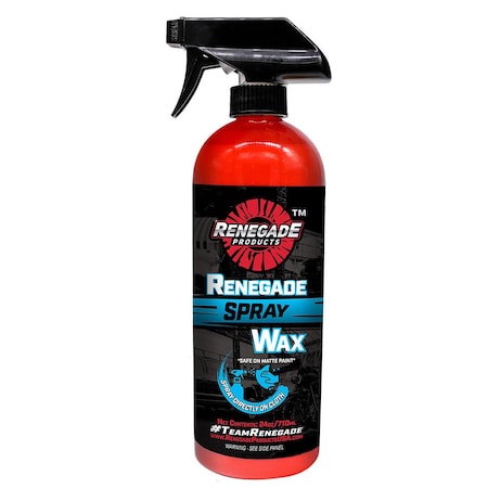 Renegade Products Usa Renegade Spray Wax 24 Oz. LFGRPCLRS24OZ