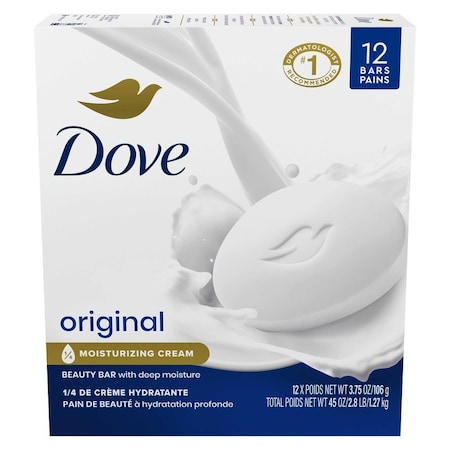 Dove Original Beauty Bar Soap, 45 Ounce, 6PK 62682967