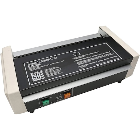 Brady Heat Laminator, Maximum Width of Laminate 12.5 in. 23320