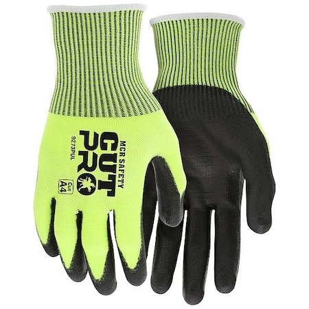 Cut Pro Coated Gloves, Cut Level A4 , Dipped , Polyurethane , Smooth , M ( 8 ) 1 PR 9273PUM