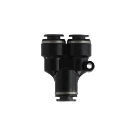 Midland Industries WYE UN 1/4IN PUSH-IN TUBE 1/4IN 1/4IN 620553C