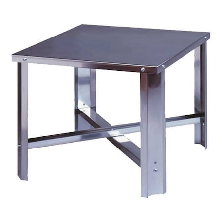 Ips 24 in. x 24 in. x 18 in. Water Heater Stand 1200 LB Limit Silver Metallic 83181