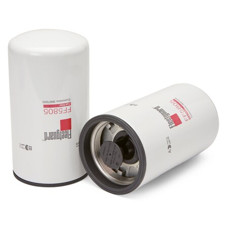 Fleetguard Fuel Filter, Cellulose, Vehicle Specific FF5805