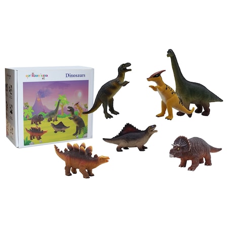 Get Ready Kids Dinosaurs Playset, 6-Piece Set 883