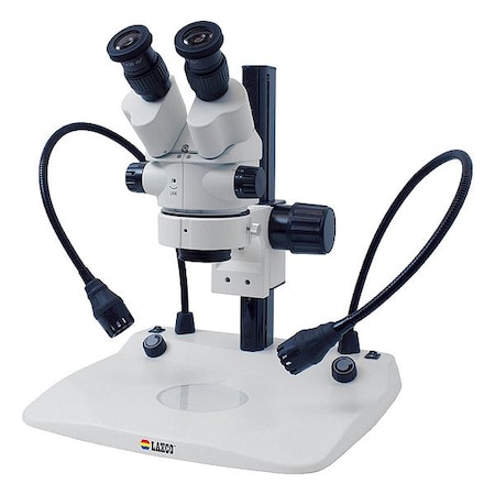Laxco Microscope, 22" x 20" Base, LED LMS-Z230-T40
