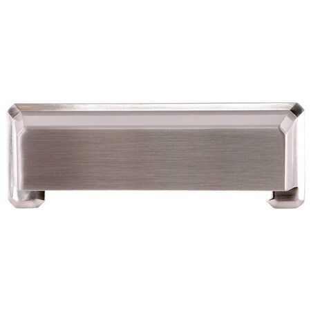 Pride Industrial 3in and 3-3/4in Center to Center Charleston Cup Cabinet Pull Satin Nickel Finish P90396SN