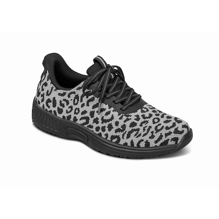 Orthofeet Kita Womens Hf Athl  Leopard, Size 11 80019