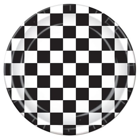 Goldengifts Checkered Plates, 12PK GO492435
