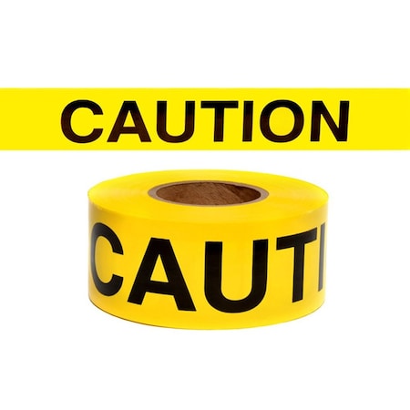 Nmc Caution Repulpable Barricade Tape PT1RT-3