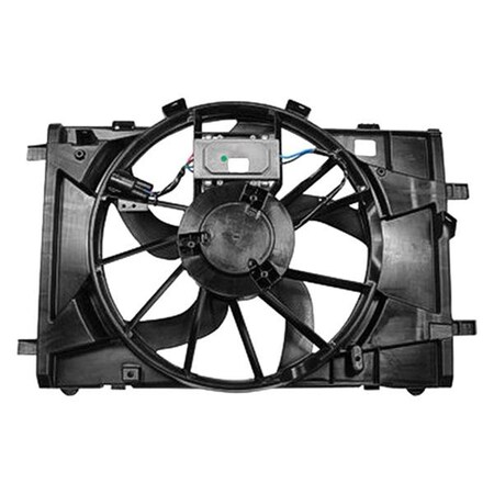 Sherman Parts Radiator Cooling Fan Assembly for 2010-2011 2.5L-3.0L Fusion SHE409-400