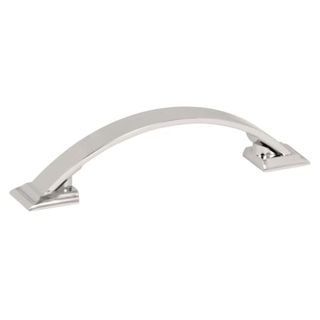 Amerock Candler 3 inch 76mm Center-to-Center Polished Nickel Cabinet Pull 2000695