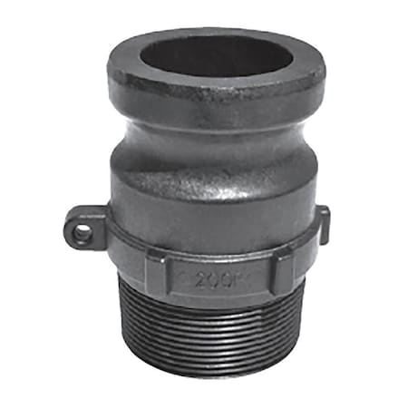 Green Leaf F Series 1-1/2 in. Male X 1-1/2 in. D Male Polypropylene Adapter Coupling 150F